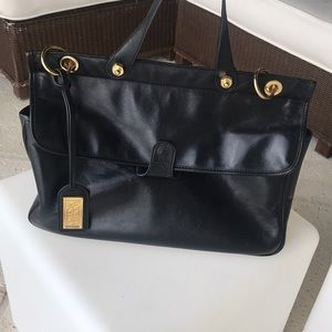 Badgley Miscka black handbag.